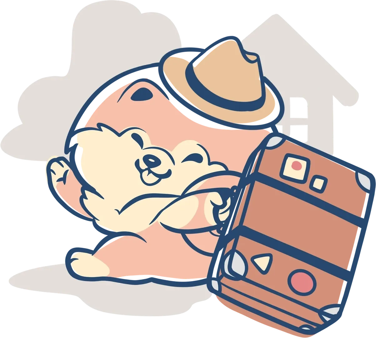 A joyful Pomeranian puppy in a welcoming domestic setting, symbolising the preparation for the arrival of a new four-legged companion.