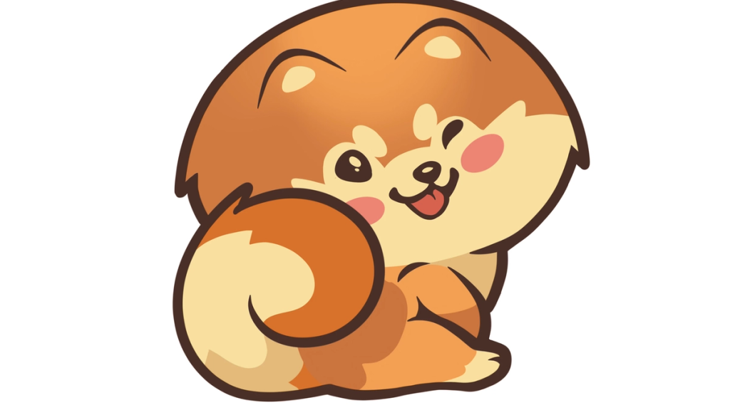 Happy, the friendly mascot of Casa dei Pomerania