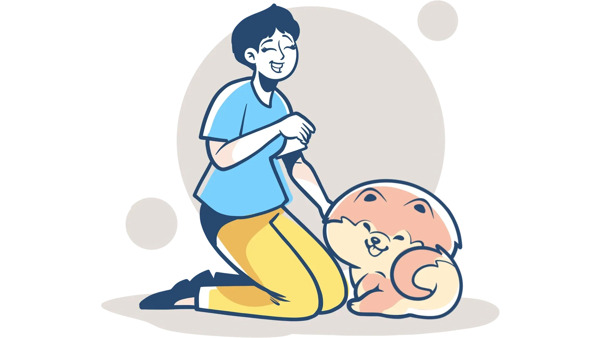 Famiglia che sceglie un cucciolo di Pomerania in un allevamento etico a Roma - Guida alla scelta consapevole del Pomerania.